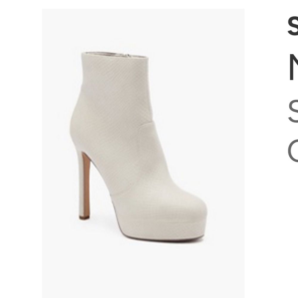White booties